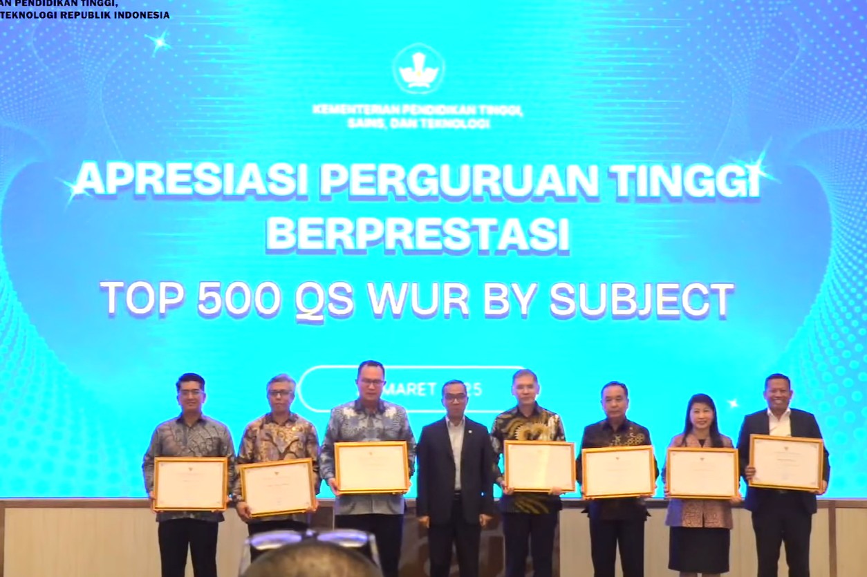itb-receives-recognition-as-a-top-500-university-by-subject-in-qs-wur-from-the-ministry-of-higher-education-scienceandtechnology