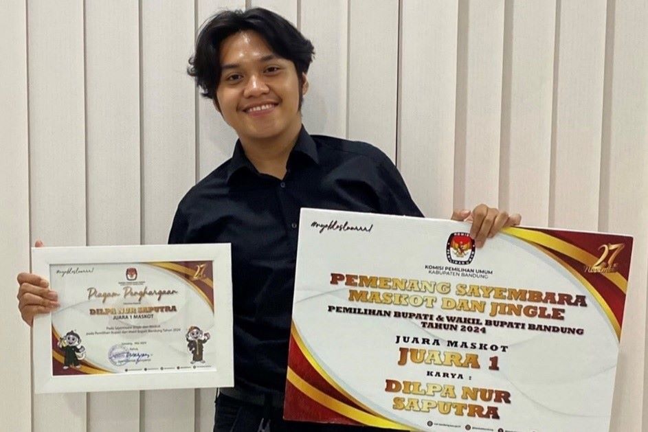 mahasiswa-fsrd-itb-memenangkan-sayembara-maskot-kpu-kabupaten-bandung